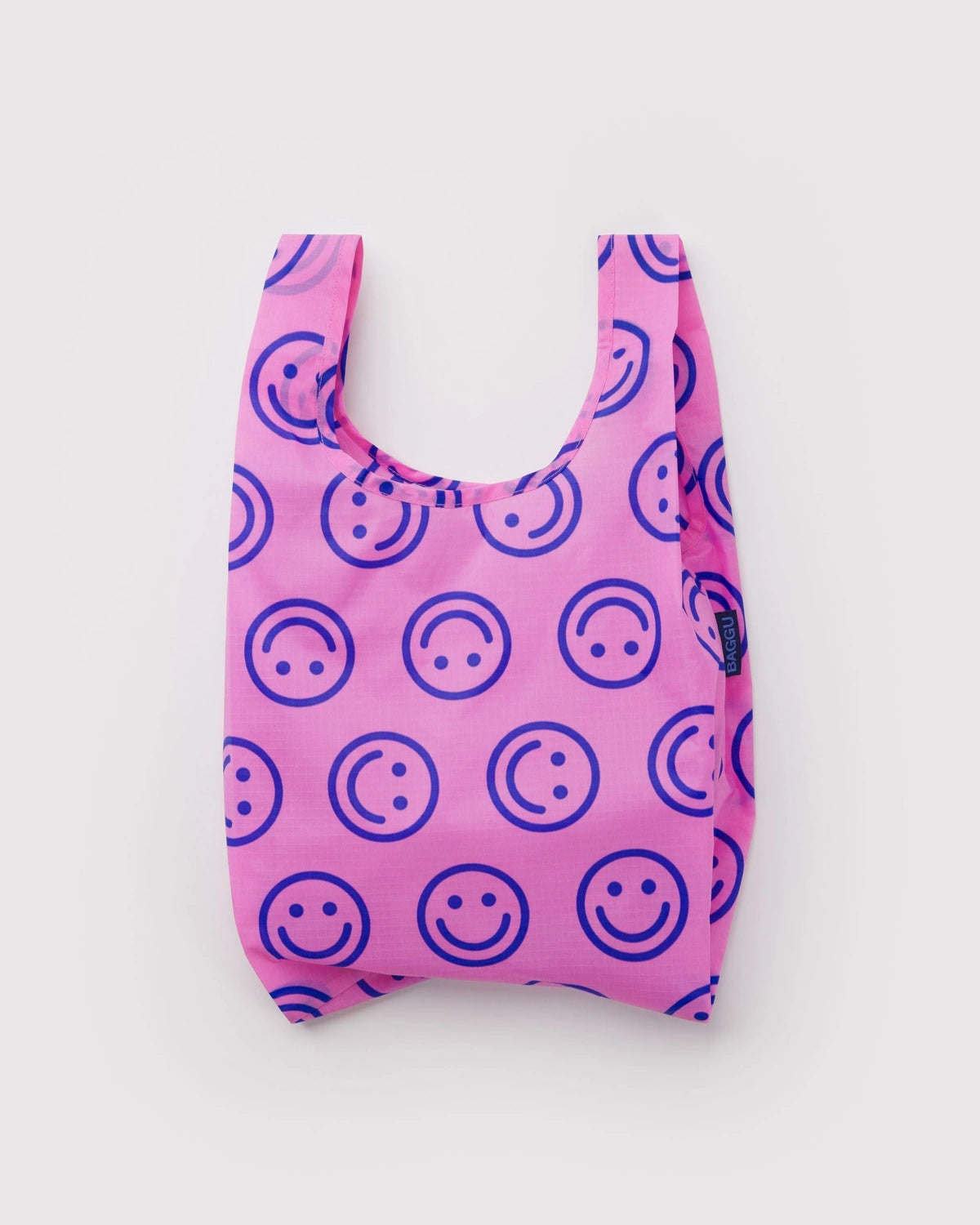 BABY BAGGU Einkaufstasche • Pop Pink Happy