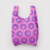 BAGGU - BABY BAGGU Einkaufstasche • Pop Pink Happy - ROSA ECK