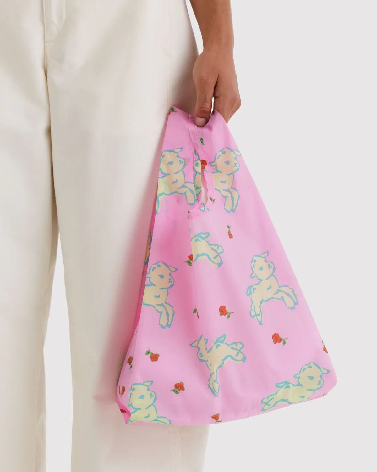 BAGGU - BABY BAGGU Tasche • Lambs - ROSA ECK