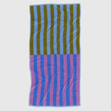BAGGU - Badetuch aus Bio - Baumwolle • Cabana Stripe Mix - Handtuch - ROSA ECK Concept Store