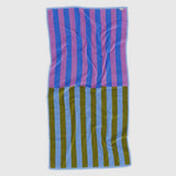 BAGGU - Badetuch aus Bio - Baumwolle • Cabana Stripe Mix - Handtuch - ROSA ECK Concept Store