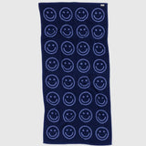 BAGGU - Badetuch aus Bio - Baumwolle • Happy Blue - Handtuch - ROSA ECK