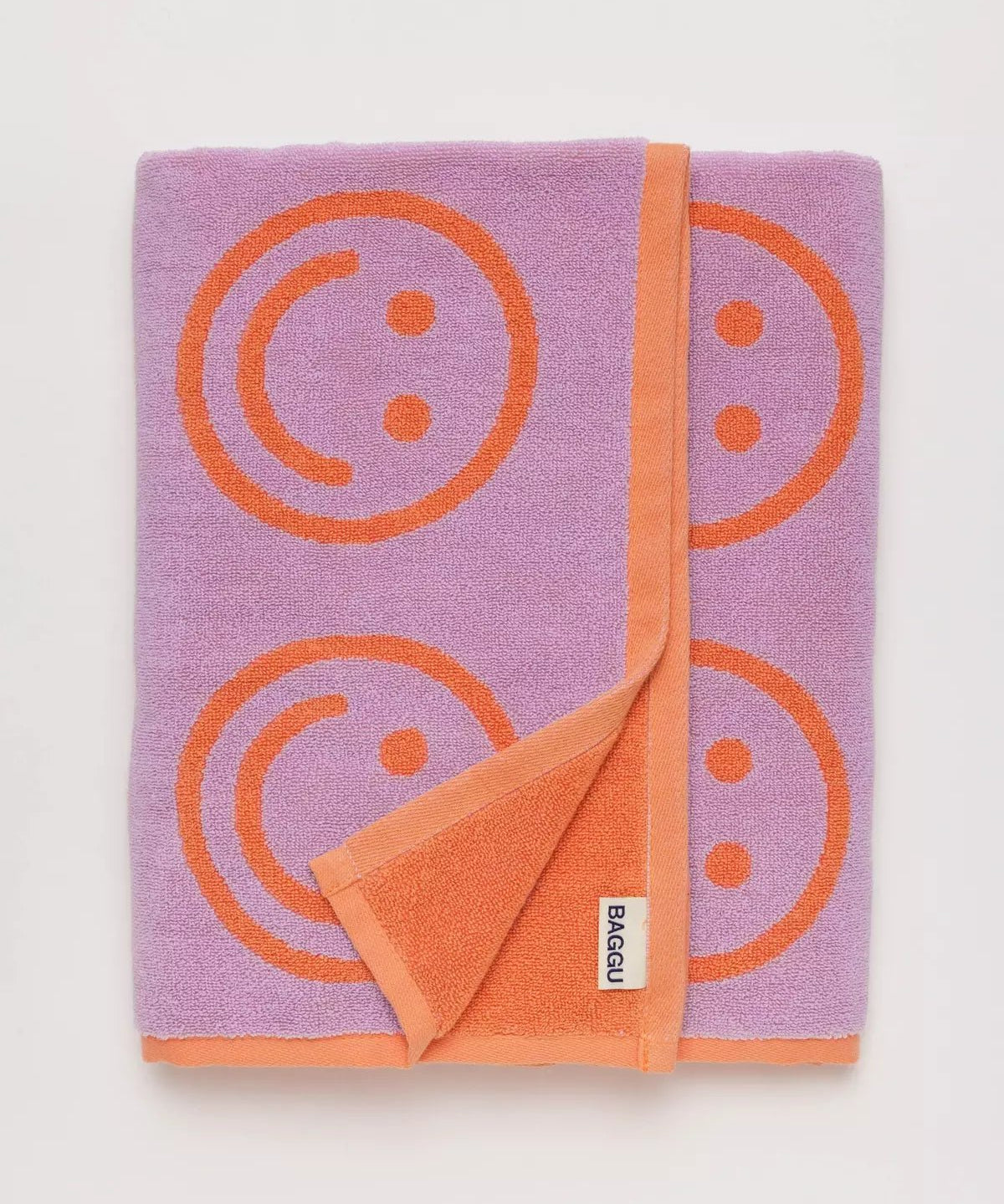 BAGGU - BATH TOWEL Badetuch | Happy Lilac - ROSA ECK