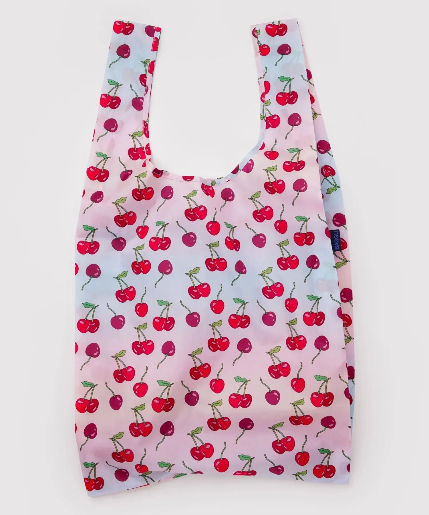 BAGGU - BIG BAGGU Große Einkaufstasche • Cherries - ROSA ECK