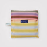 BAGGU - BIG BAGGU Große Einkaufstasche • Gradient Stripe Multi - ROSA ECK