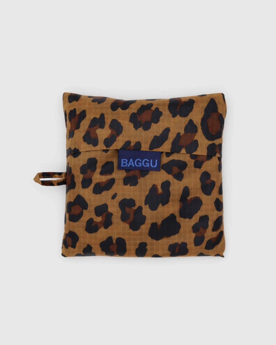 BAGGU - BIG BAGGU Große Einkaufstasche • Leopard - Tasche - ROSA ECK Concept Store