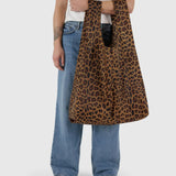 BAGGU - BIG BAGGU Große Einkaufstasche • Leopard - Tasche - ROSA ECK Concept Store