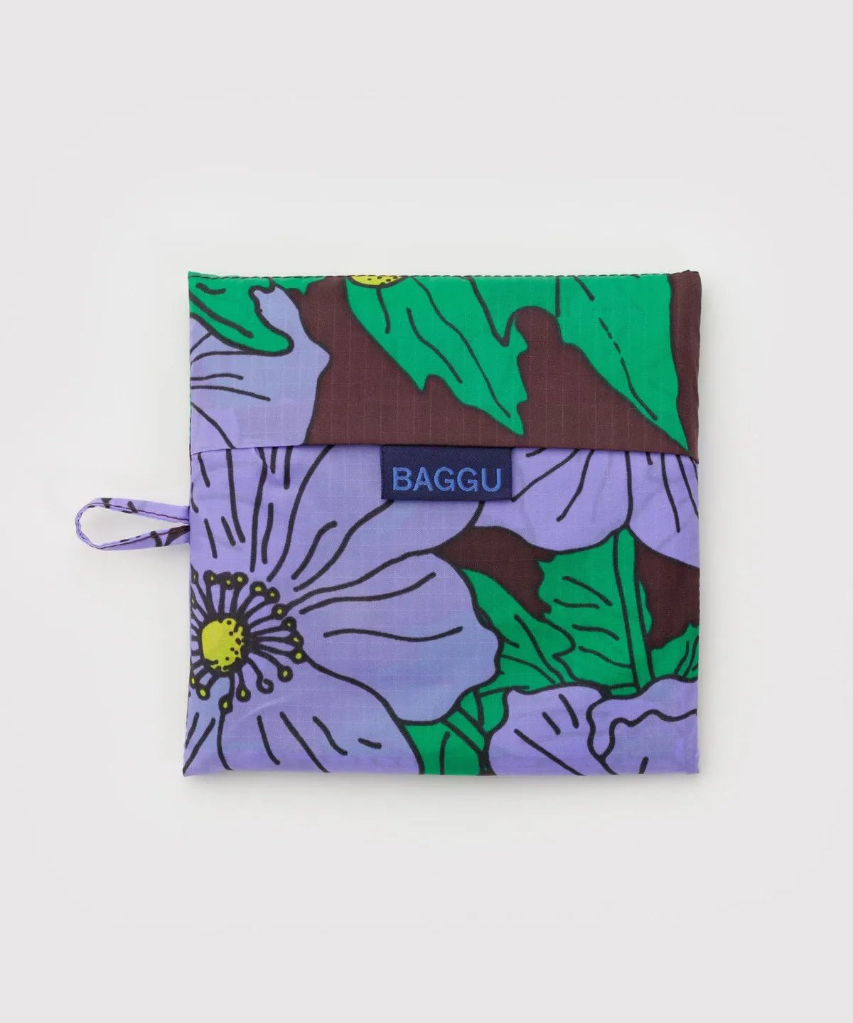 BAGGU - BIG BAGGU Große Einkaufstasche • Maroon Poppy - Tasche - ROSA ECK