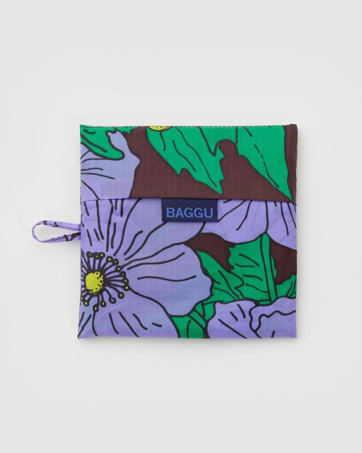 BAGGU - BIG BAGGU Große Einkaufstasche • Maroon Poppy - Tasche - ROSA ECK