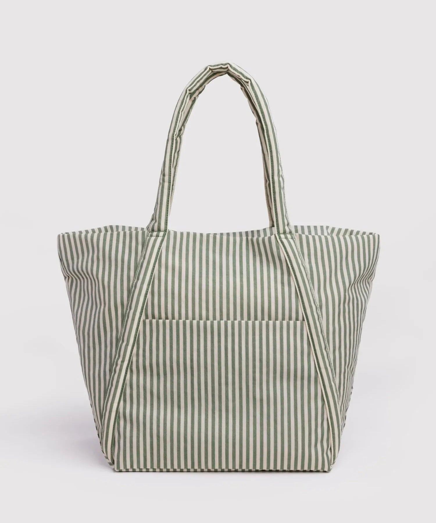 BAGGU - Cloud Bag Reisetasche • Sage Stripe - ROSA ECK