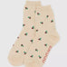 BAGGU - CREW SOCK Socken | Cream Rosette - ROSA ECK