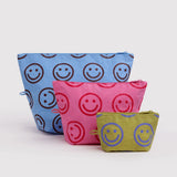 GO POUCH Kulturbeutel (3er-Set) • Pop Happy Mix