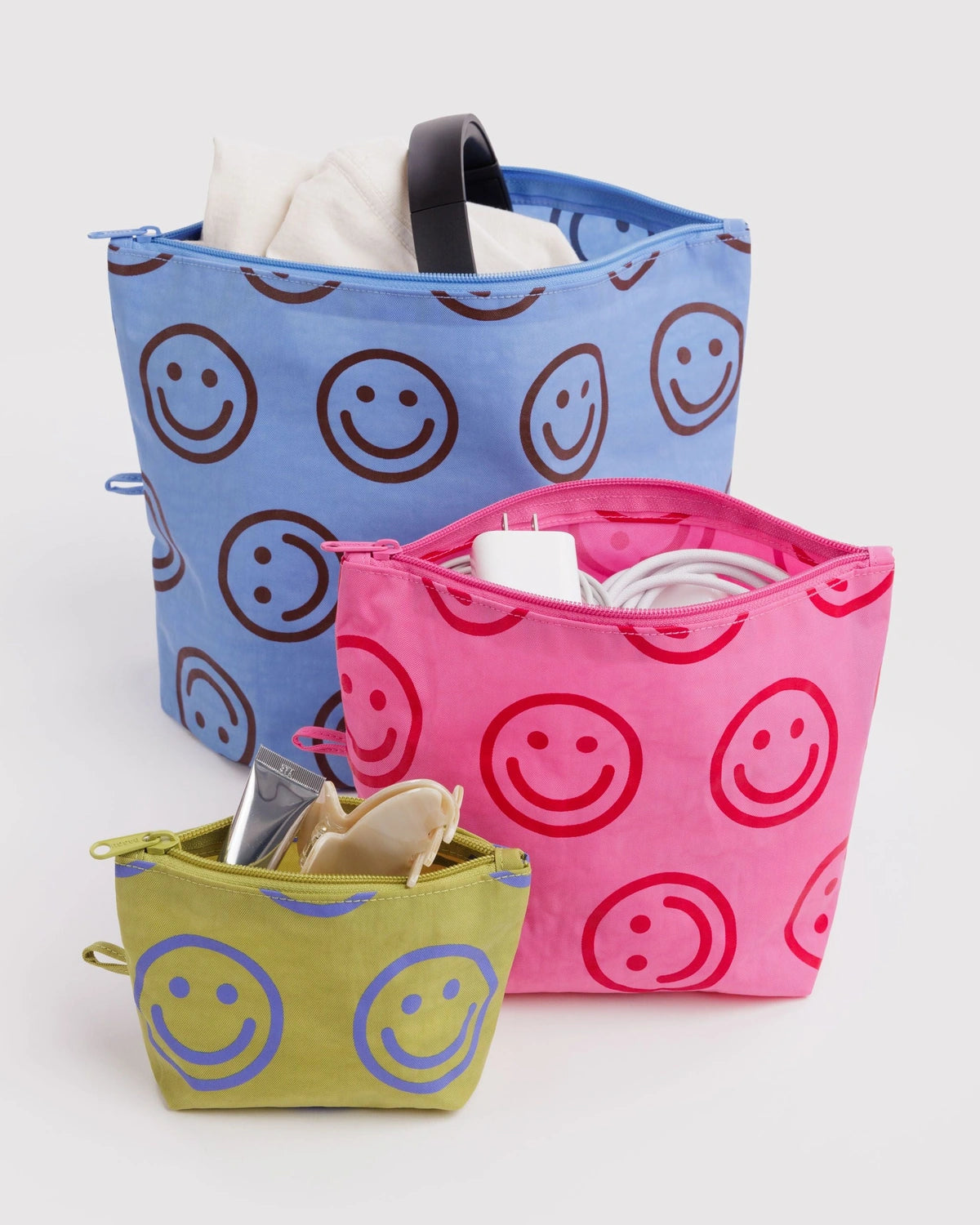 GO POUCH Kulturbeutel (3er-Set) • Pop Happy Mix