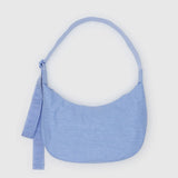 BAGGU - MEDIUM NYLON CRESCENT BAG Schultertasche • French Blue - Umhängetasche - ROSA ECK Concept Store