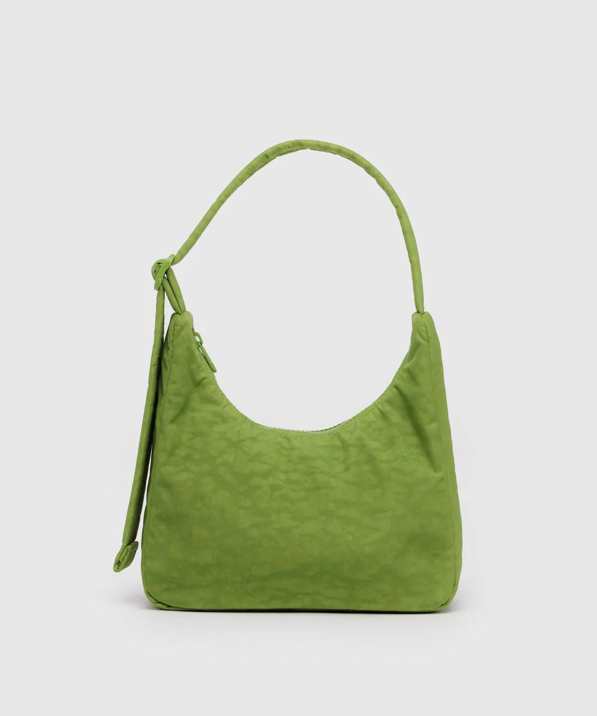 BAGGU - MINI NYLON SHOULDER BAG Schultertasche • Green Juice - Schultertasche - ROSA ECK
