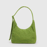 BAGGU - MINI NYLON SHOULDER BAG Schultertasche • Green Juice - Schultertasche - ROSA ECK