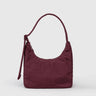 BAGGU - MINI NYLON SHOULDER BAG Schultertasche • Mahogany - Schultertasche - ROSA ECK