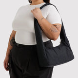BAGGU - Nylon Meringue Bag Umhängetasche • Black - ROSA ECK