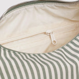 BAGGU - Nylon Meringue Bag Umhängetasche • Sage Stripe - ROSA ECK