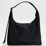 BAGGU - NYLON SHOULDER BAG Schultertasche • Black - Schultertasche - ROSA ECK