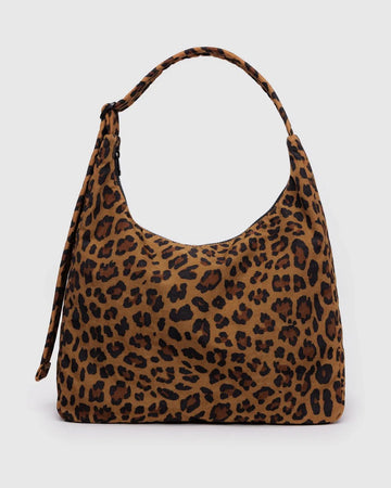 BAGGU - NYLON SHOULDER BAG Schultertasche • Leopard - Schultertasche - ROSA ECK