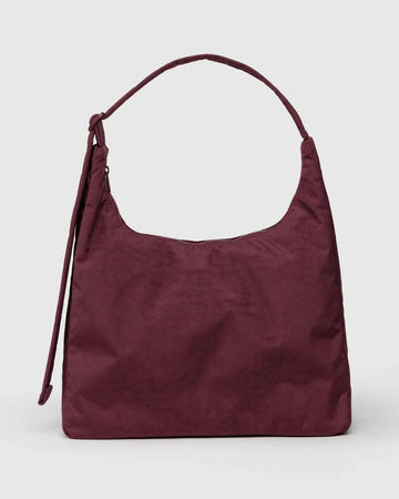 BAGGU - NYLON SHOULDER BAG Schultertasche • Mahogany - Schultertasche - ROSA ECK