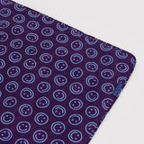 BAGGU - Picknickdecke • Indigo Happy - ROSA ECK