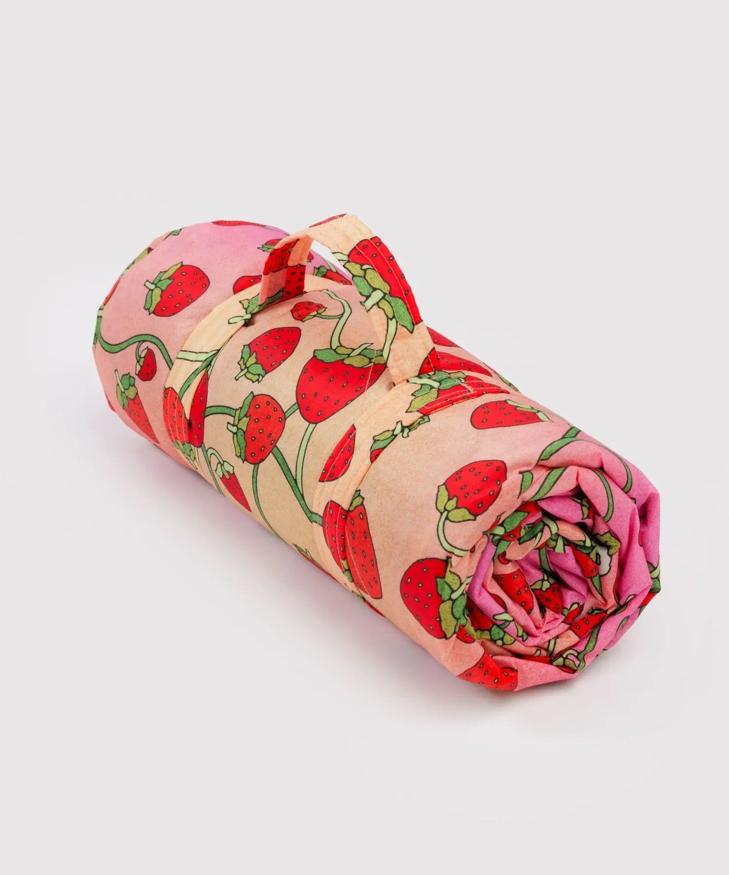 BAGGU - Picknickdecke • Strawberry Blossom - ROSA ECK