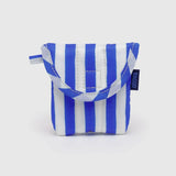 BAGGU - PUFFY Kopfhörer - Etui • Blue Painted Stripe - Kopfhörer - Etui - ROSA ECK
