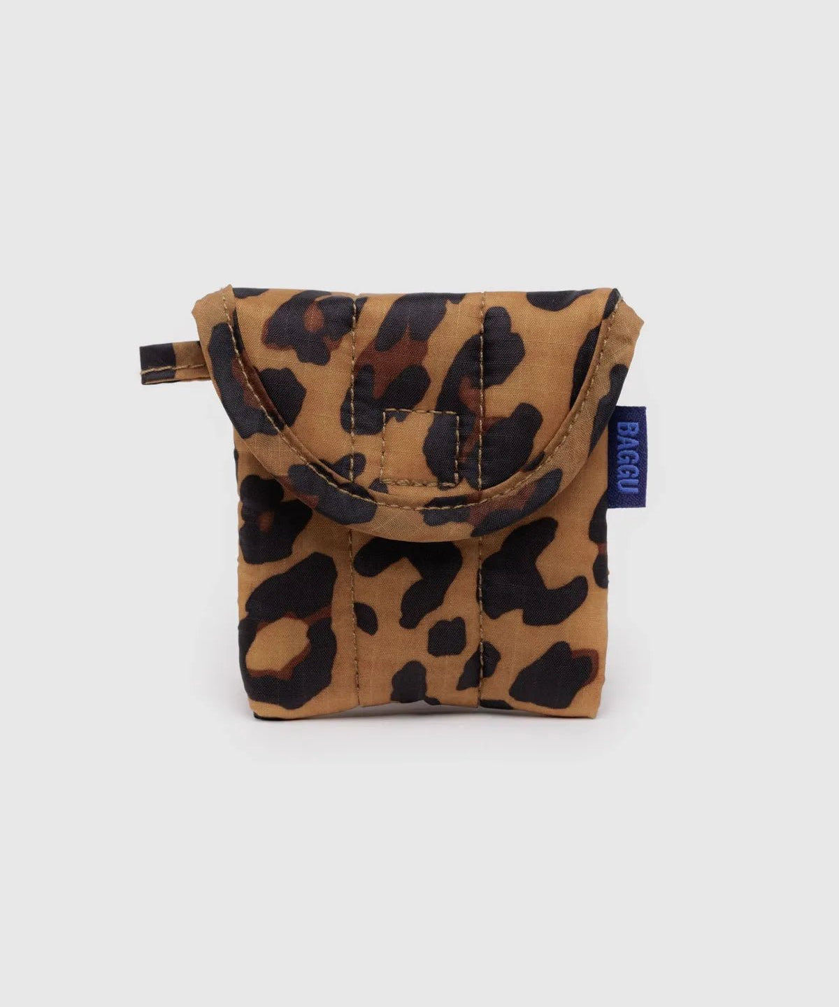 BAGGU - PUFFY Kopfhörer - Etui • Leopard - Kopfhörer - Etui - ROSA ECK