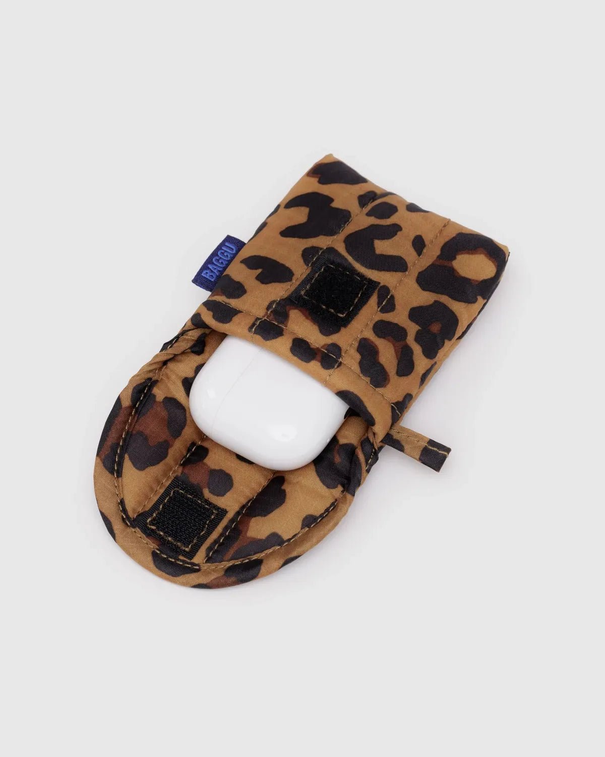 BAGGU - PUFFY Kopfhörer - Etui • Leopard - Kopfhörer - Etui - ROSA ECK