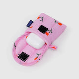BAGGU - PUFFY Kopfhörer - Etui • Painted Wildflower - Kopfhörer - Etui - ROSA ECK