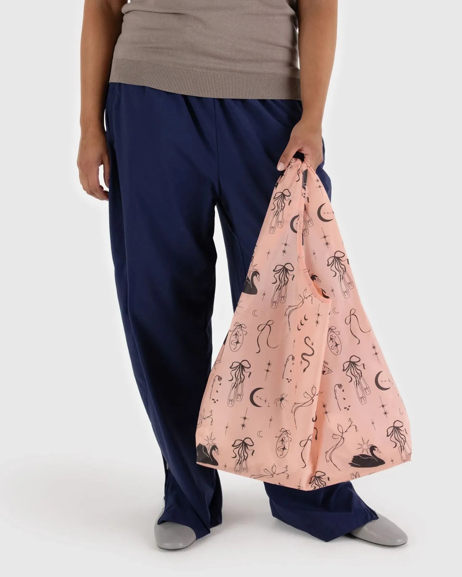 BAGGU - STANDARD BAGGU Einkaufstasche • Ballet Icons - ROSA ECK