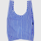 BAGGU - STANDARD BAGGU Einkaufstasche • Blue Painted Stripe - Tasche - ROSA ECK Concept Store