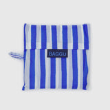 BAGGU - STANDARD BAGGU Einkaufstasche • Blue Painted Stripe - Tasche - ROSA ECK Concept Store