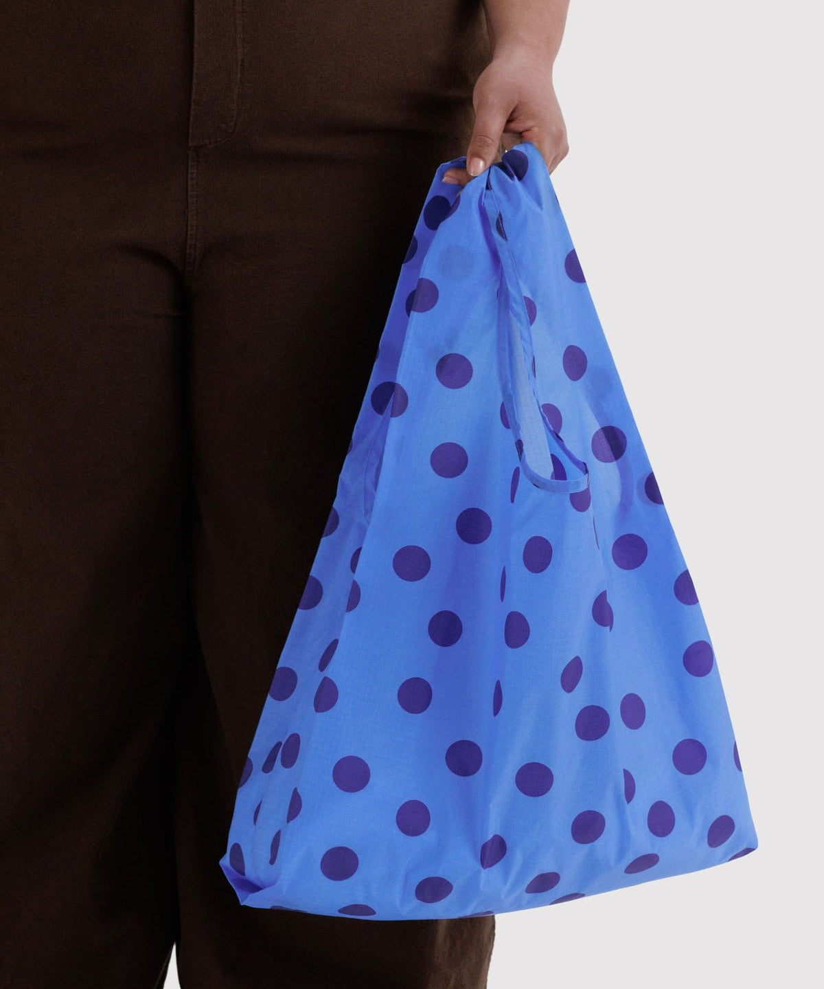 BAGGU - STANDARD BAGGU Einkaufstasche • Blue Polka Dot - ROSA ECK