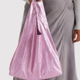 BAGGU - STANDARD BAGGU Einkaufstasche • Blush Metallic - Tasche - ROSA ECK