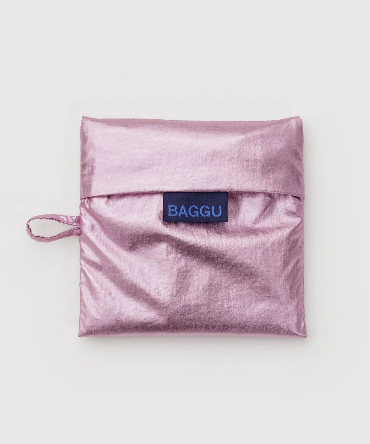 BAGGU - STANDARD BAGGU Einkaufstasche • Blush Metallic - Tasche - ROSA ECK