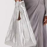 BAGGU - STANDARD BAGGU Einkaufstasche • Chrome Metallic - Tasche - ROSA ECK