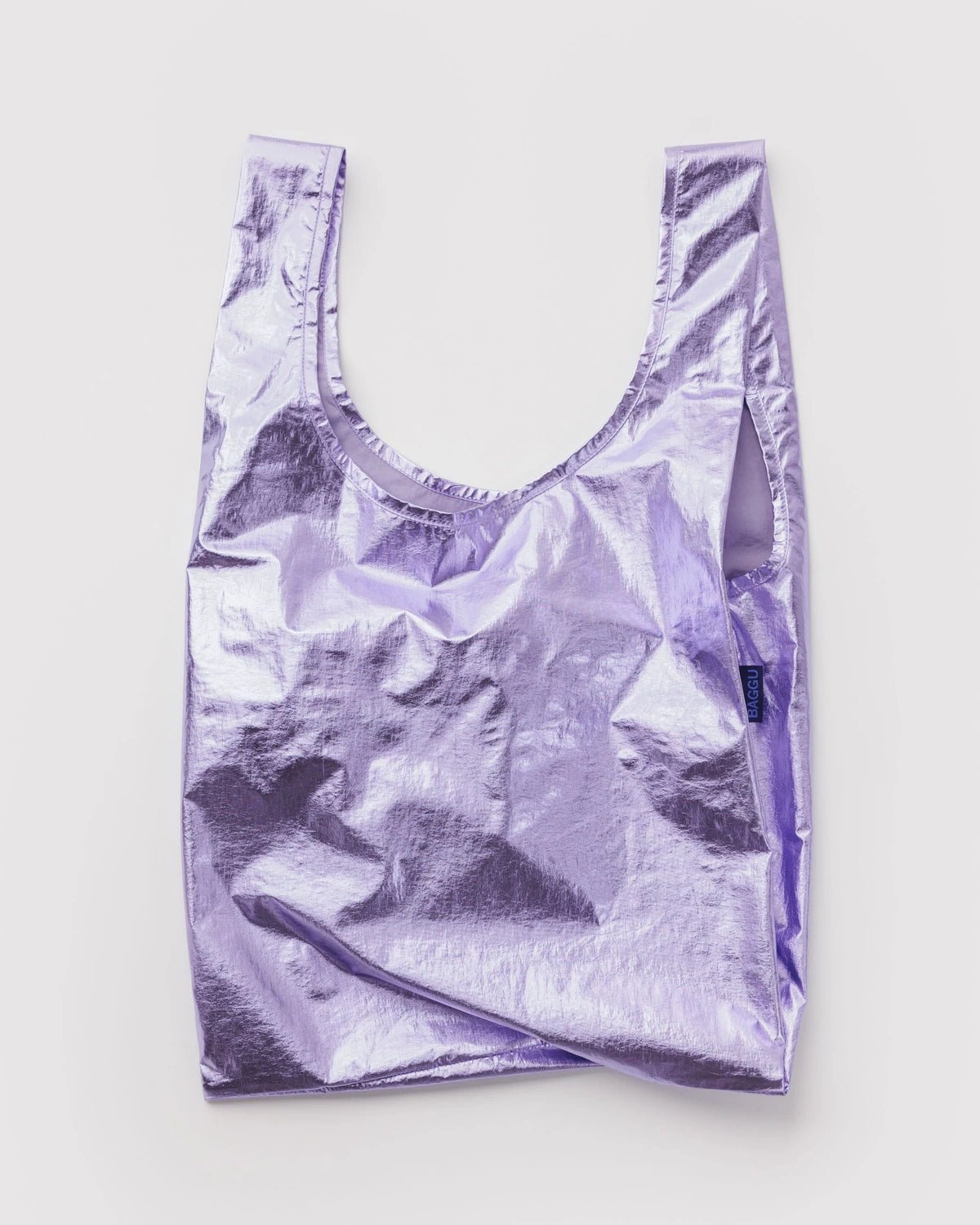 BAGGU - STANDARD BAGGU Einkaufstasche • Lavender Metallic - ROSA ECK