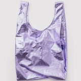 BAGGU - STANDARD BAGGU Einkaufstasche • Lavender Metallic - ROSA ECK