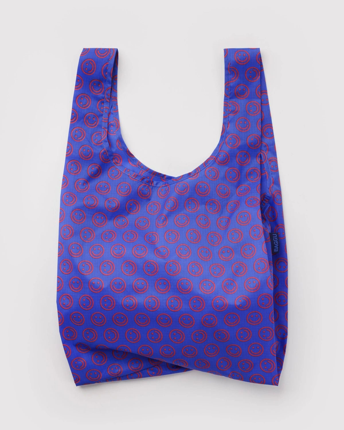 BAGGU - STANDARD BAGGU Einkaufstasche • Mini Cobalt Happy - ROSA ECK