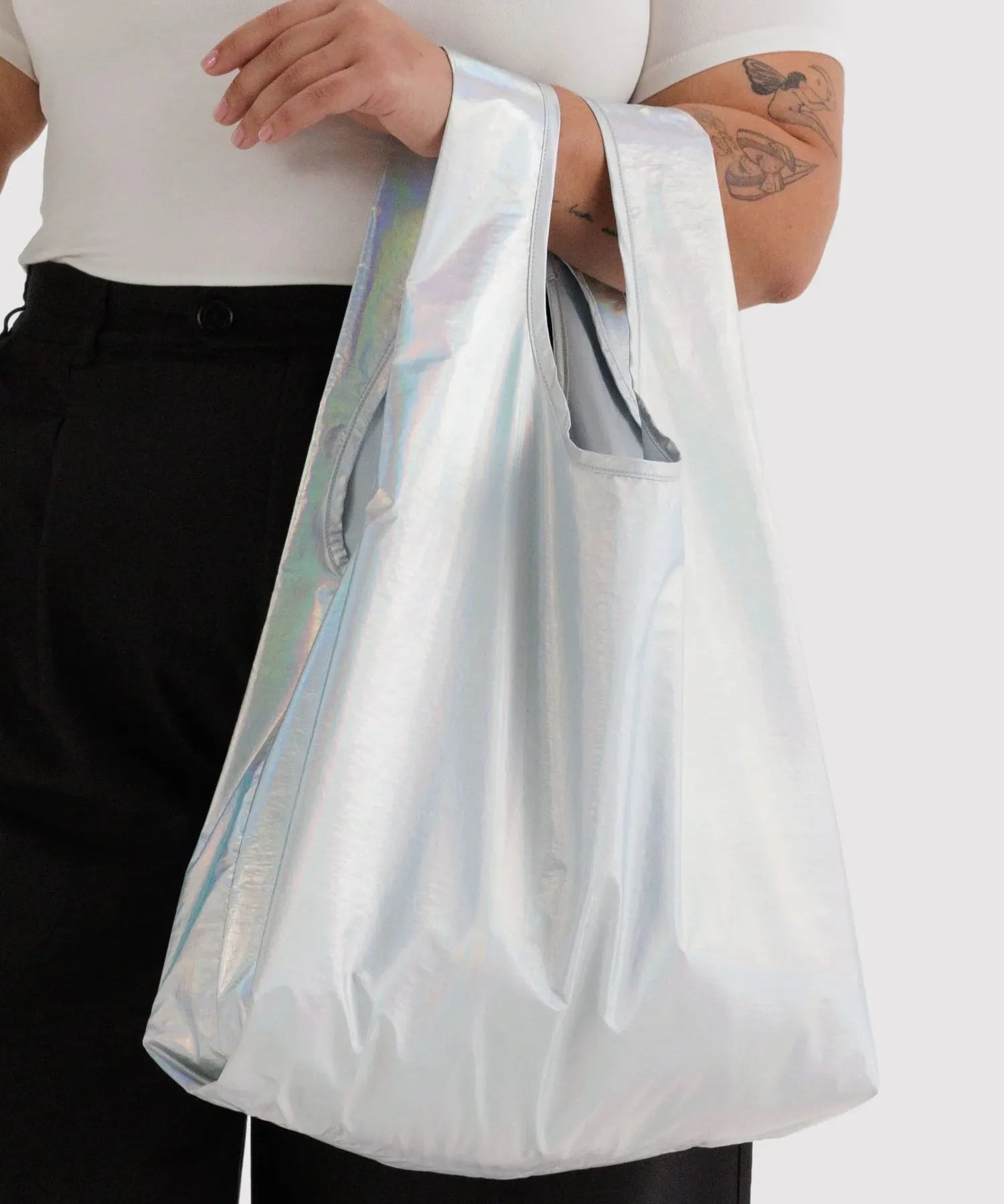 BAGGU - STANDARD BAGGU Einkaufstasche • Moonstone - ROSA ECK
