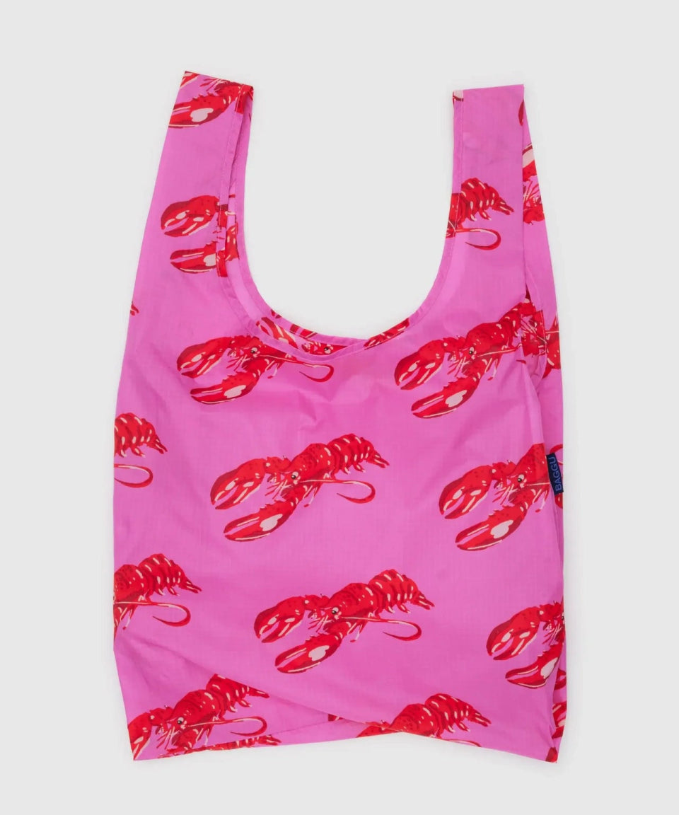 BAGGU - STANDARD BAGGU Einkaufstasche • Pink Lobster - Tasche - ROSA ECK Concept Store