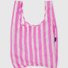 BAGGU - STANDARD BAGGU Einkaufstasche • Pink Painted Stripe - Tasche - ROSA ECK Concept Store