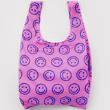 BAGGU - STANDARD BAGGU Einkaufstasche • Pop Pink Happy - ROSA ECK