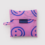 BAGGU - STANDARD BAGGU Einkaufstasche • Pop Pink Happy - ROSA ECK