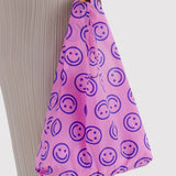 BAGGU - STANDARD BAGGU Einkaufstasche • Pop Pink Happy - ROSA ECK