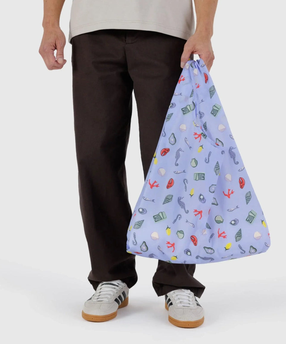 BAGGU - STANDARD BAGGU Einkaufstasche • Sea Charms - Tasche - ROSA ECK Concept Store