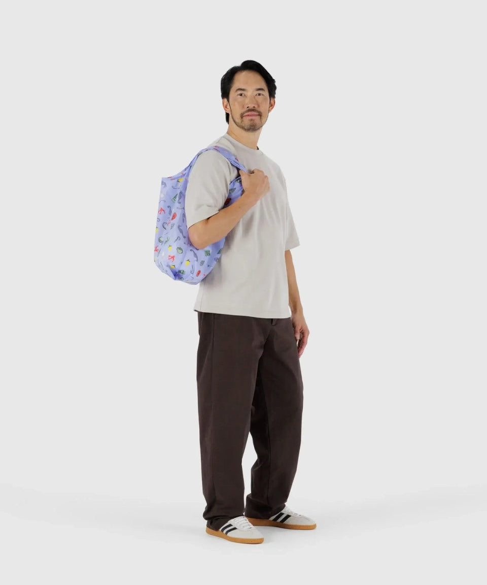 BAGGU - STANDARD BAGGU Einkaufstasche • Sea Charms - Tasche - ROSA ECK Concept Store